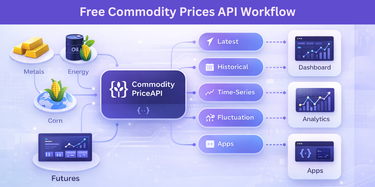 Commodity Price API Workflow.